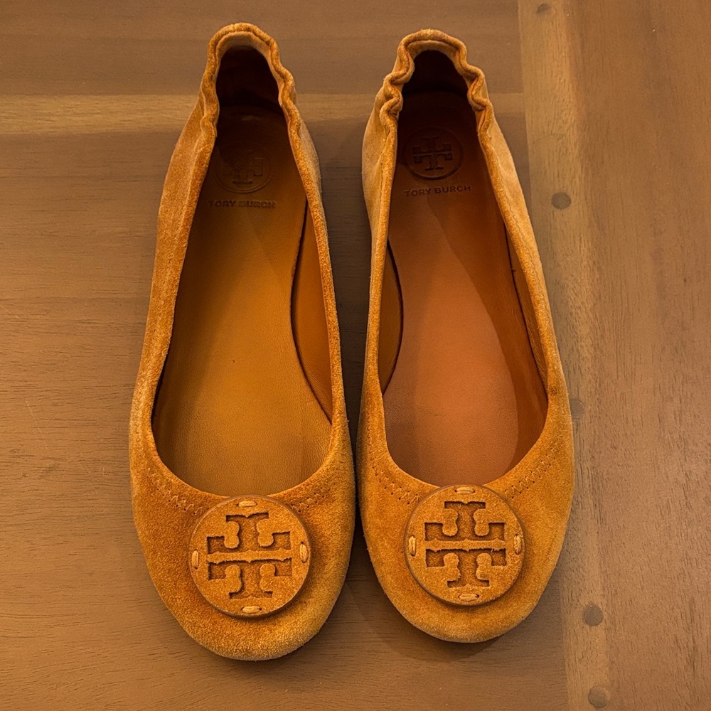 Tory Burch Minnie Suede Flats
